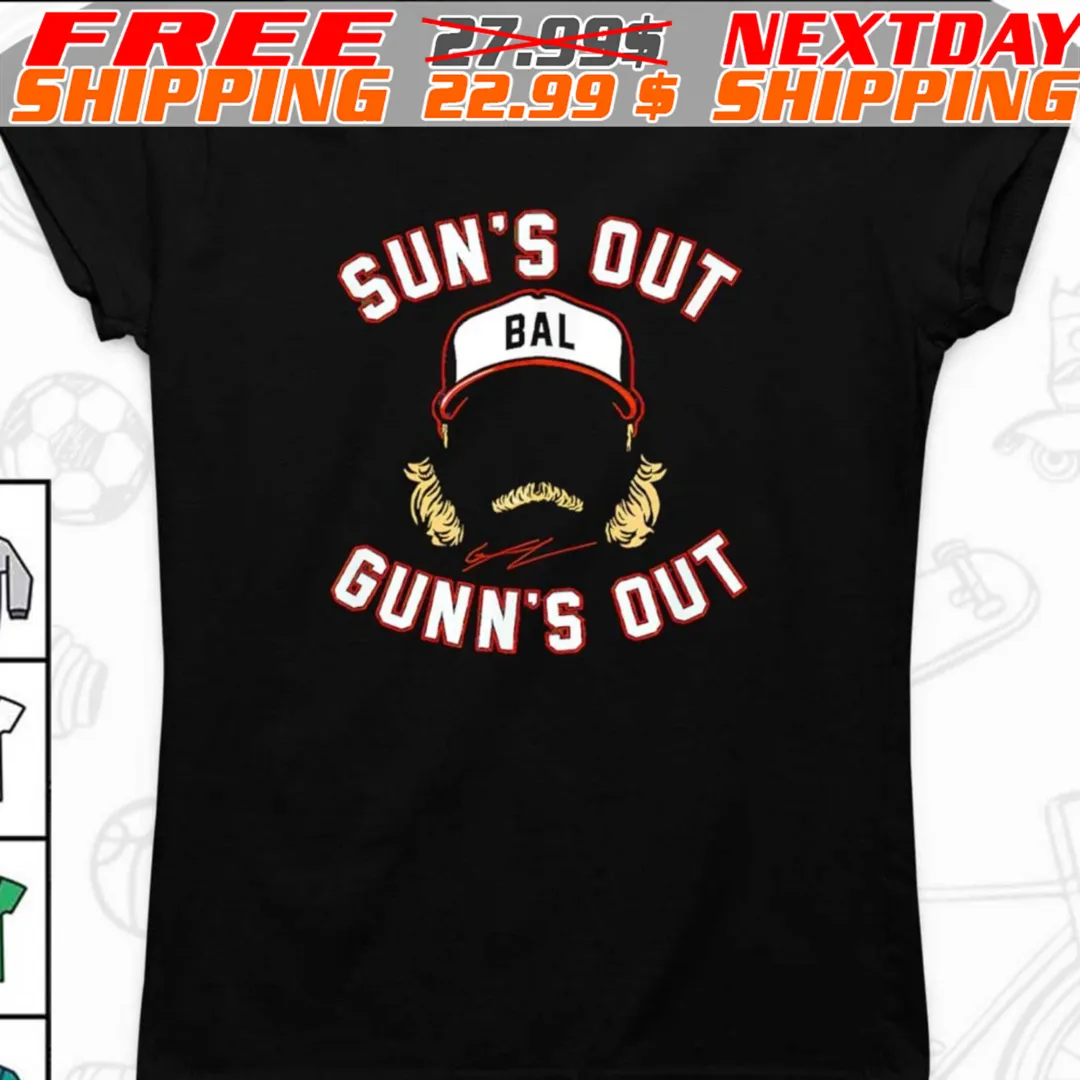 Gunnar Henderson Sun’s Out Gunn’s Out Shirt