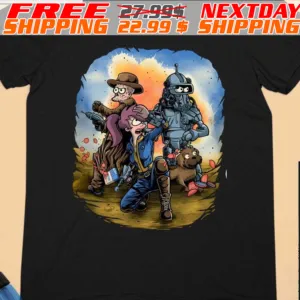 Awesome Fallout and Futurama Futurout Shirt