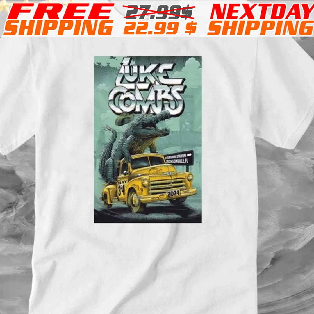 Luke Combs May 3 & 4 2024 Everbank Stadium Jacksonville FL Shirt