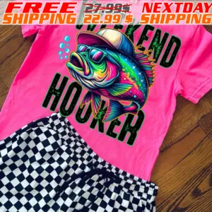 Weekend Hooker Fish Color Shirt