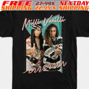 Milli Vanilli Vintage Style 90s Shirt
