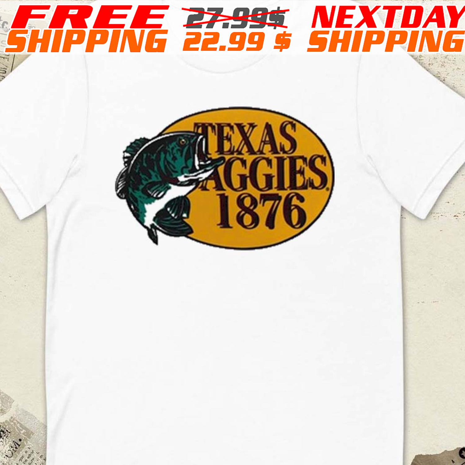Texas Aggies Fish Shirt
