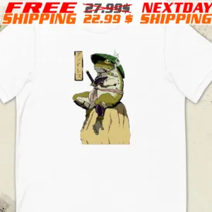 Victorious Samurai Frog Shirt