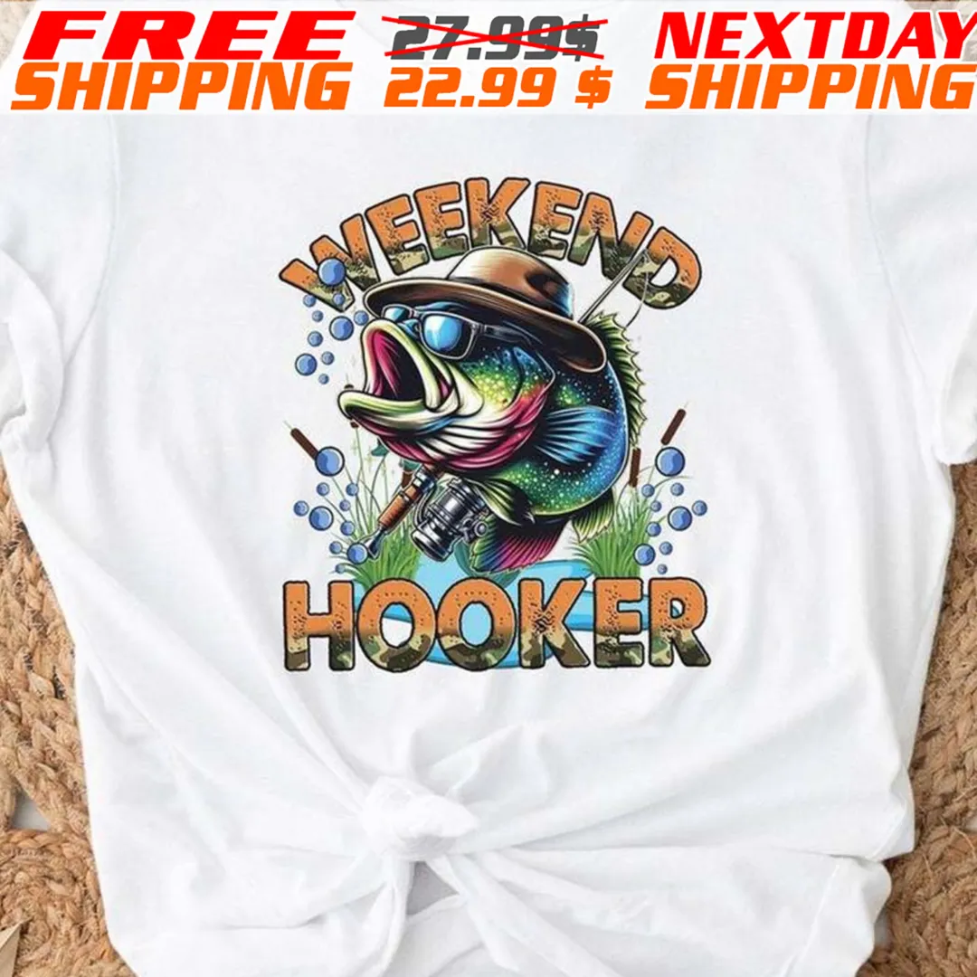 Fish Weekend Hooker Vintage Shirt