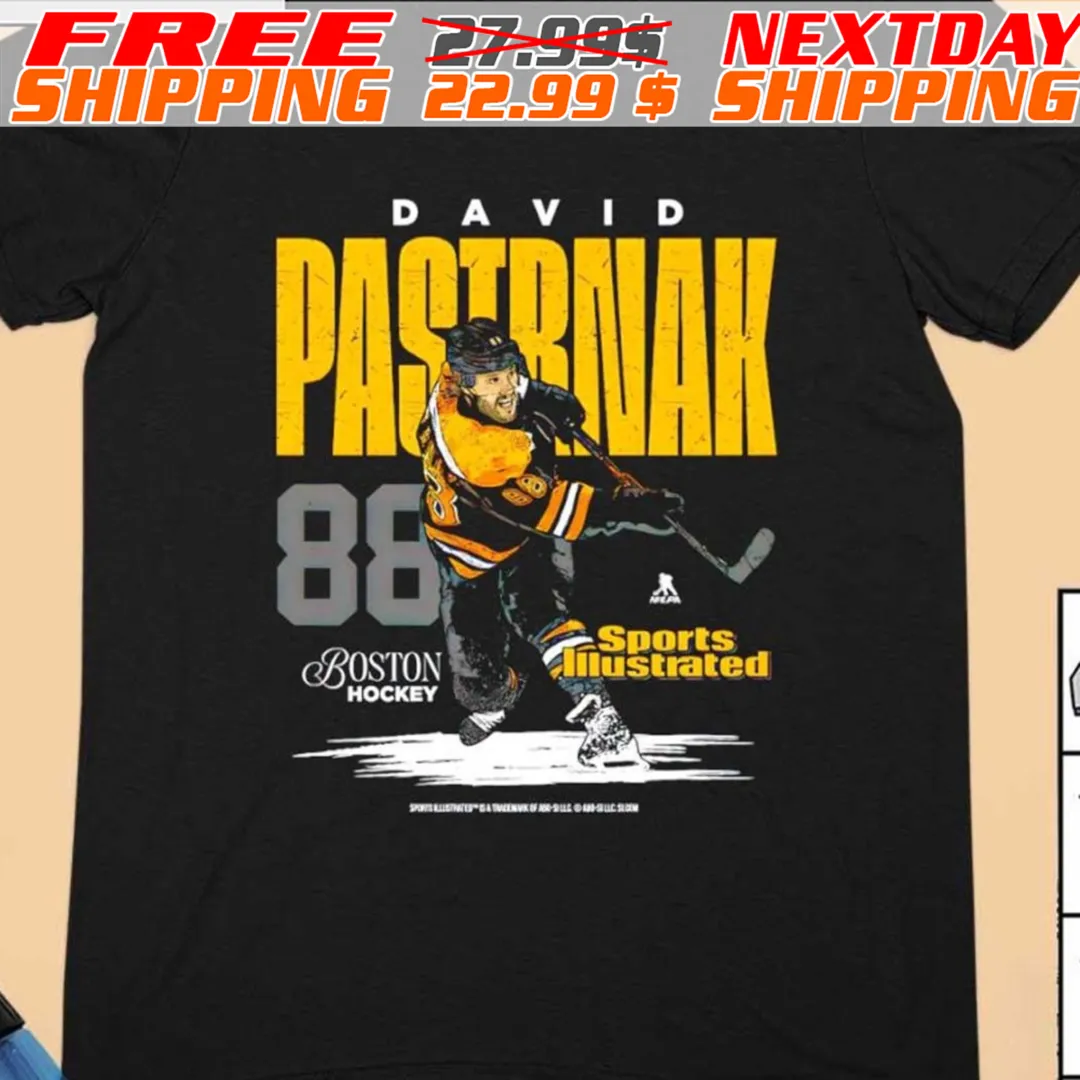 David Pastrnak Boston Bruins Sports Illustrated Shirt