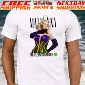 Madonna The Celebration Tour In Rio Shirt
