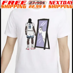 Minnesota Basketball Naz Reid Mirror Goat Shirt