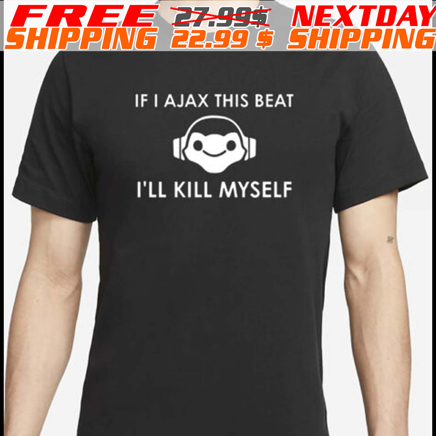Claire Zoomey If I Ajax This Beat I’ll Kill Myself Lucio Logo Shirt Claire Zoomey If I Ajax This Beat I’ll Kill Myself Lucio Logo Shirt