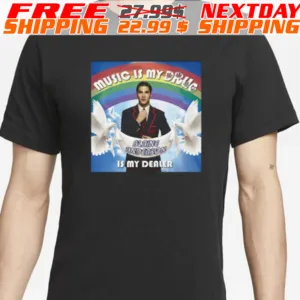 Sayani Music Is My Drug Blaine Anderson Is My Dealer Shirt