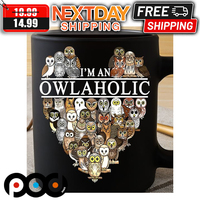 Owl I Am An Owlaholic Mug