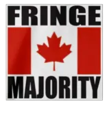 Canada Flag Fringe Majority Shirt