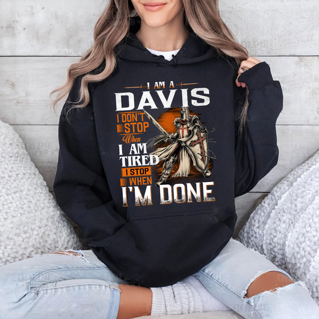 Knights Templar Carrie I Don't Stop When I Am Tired Istop When I'm Done Shirt