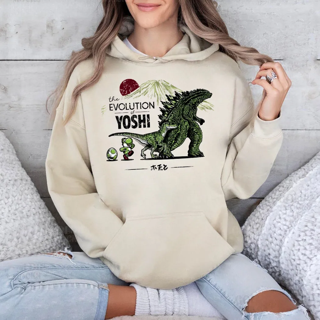 Godzilla The Evolution Of Yoshi Shirt