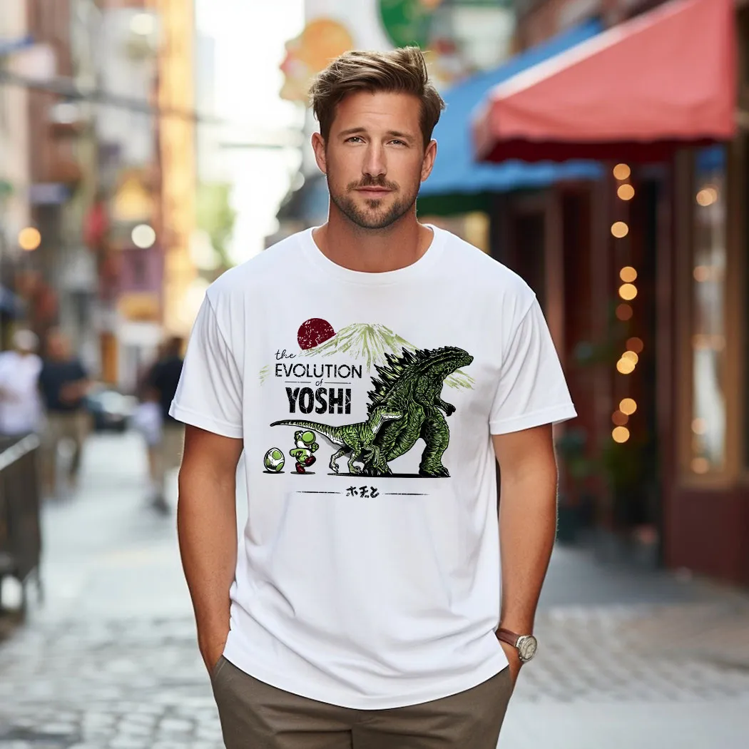 Godzilla The Evolution Of Yoshi Shirt