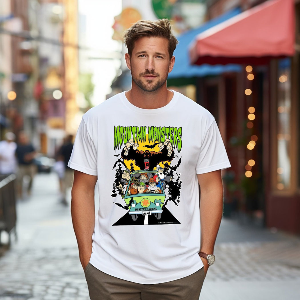 Mountain Monsters Nightmare Halloween 2023 Shirt - Podxmas Customized Store