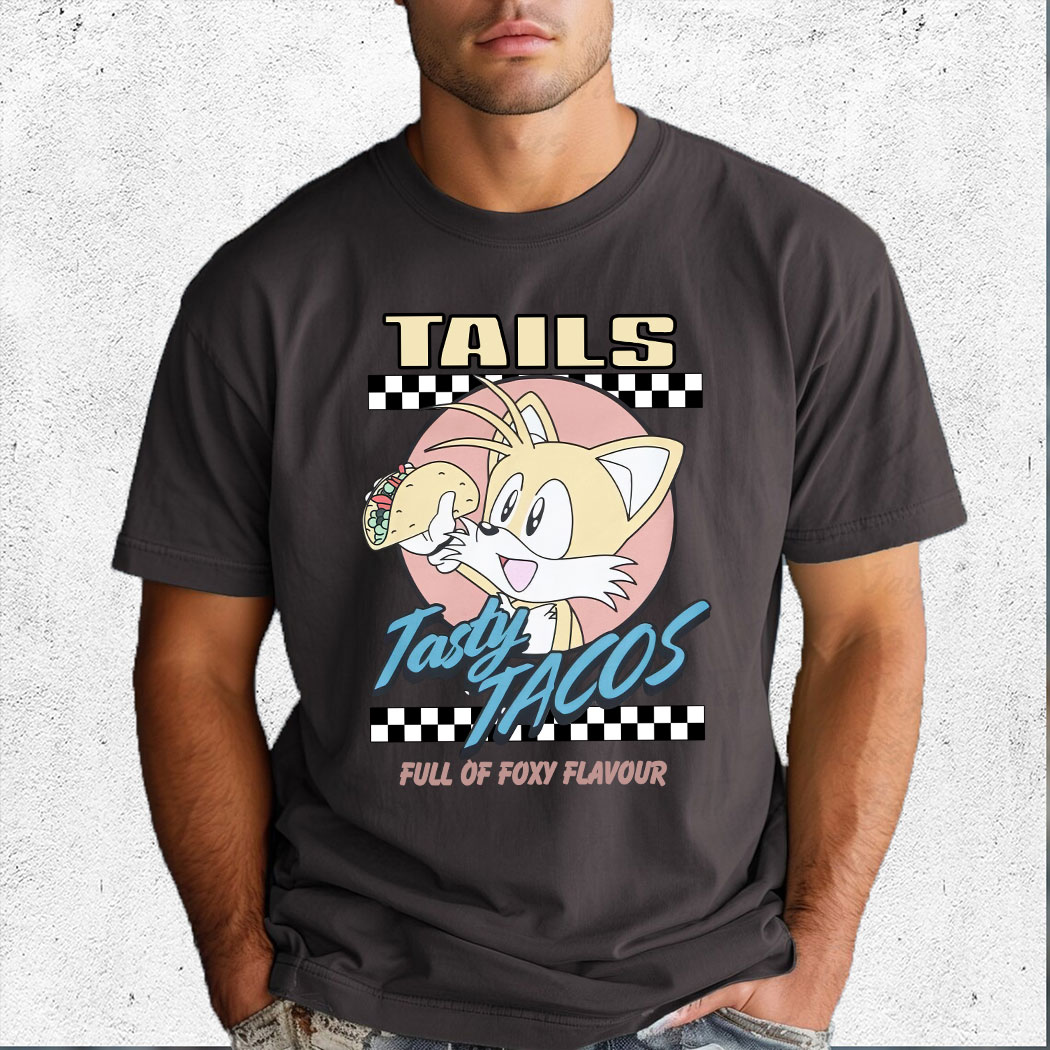 Sonic The Hedgehog Tails Tasty Tacos Shirt