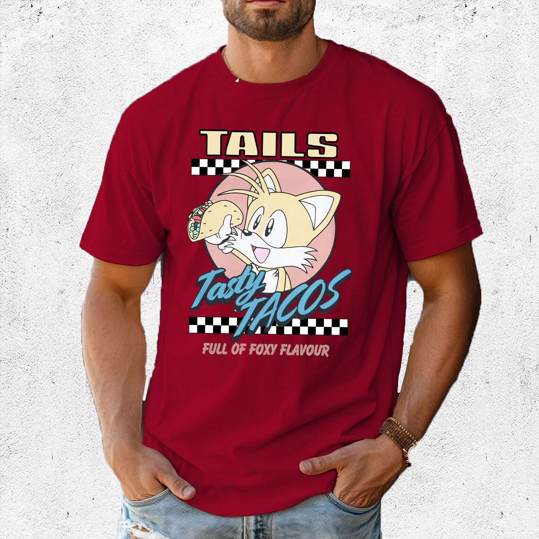 Sonic The Hedgehog Tails Tasty Tacos Shirt