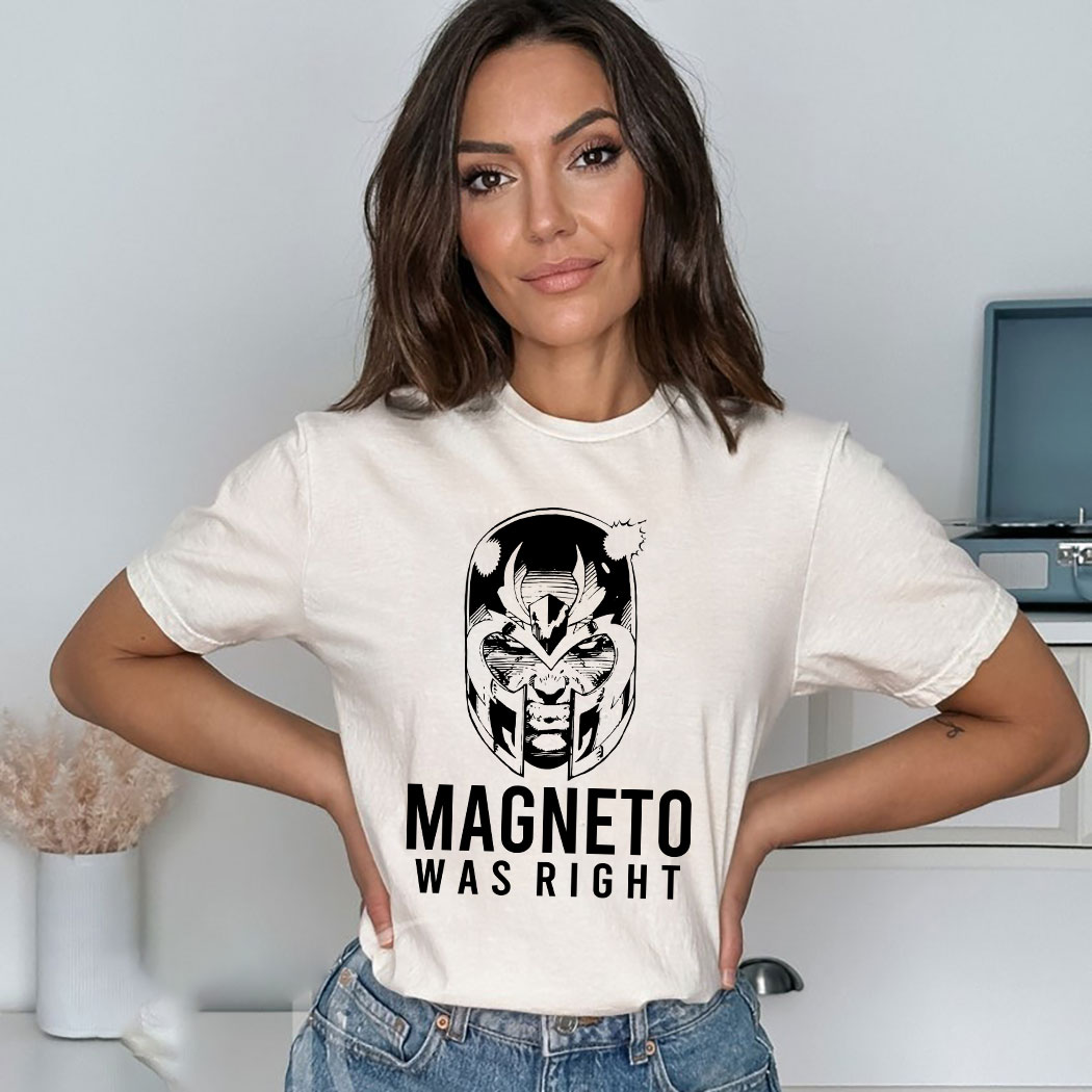 X-Men 97 Magneto Was Right Marvel Shirt