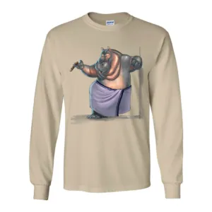 Hippo Smoking Take A Shower Fun Shirt