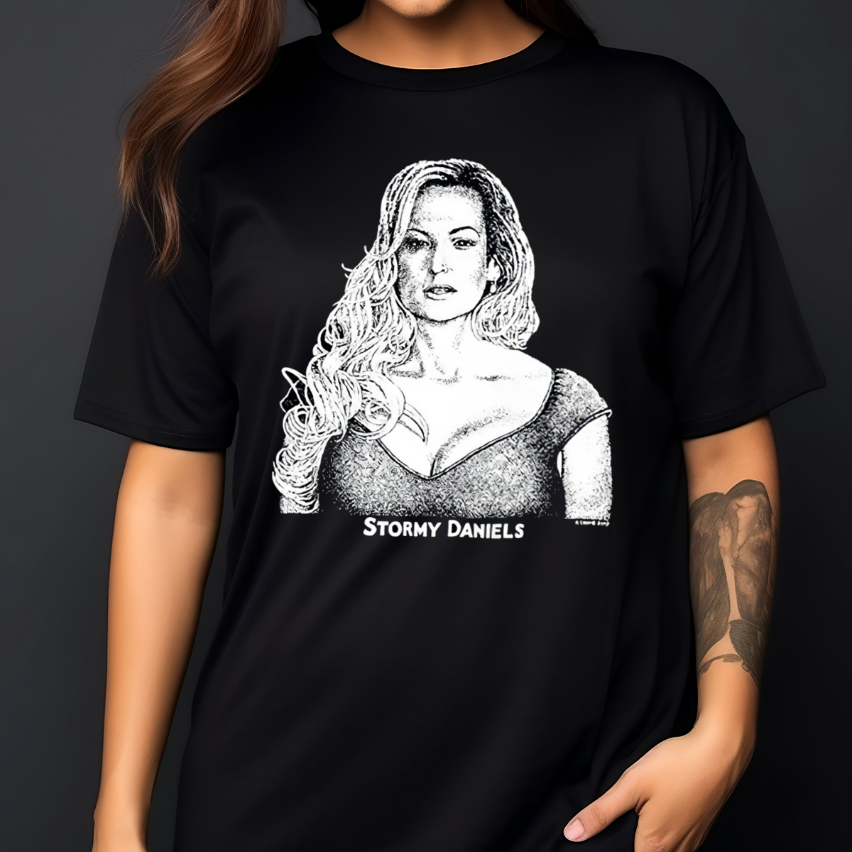 Emily Ratajkowski Stormy Daniels Shirt