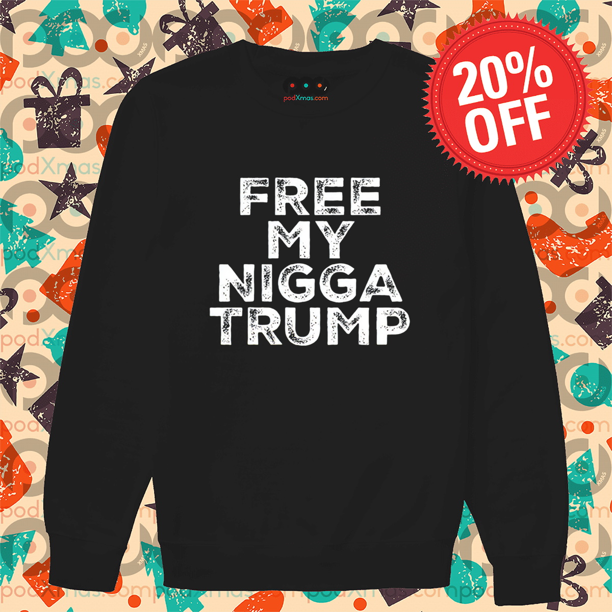 Free My Nigga Trump 2024 Vintage Shirt
