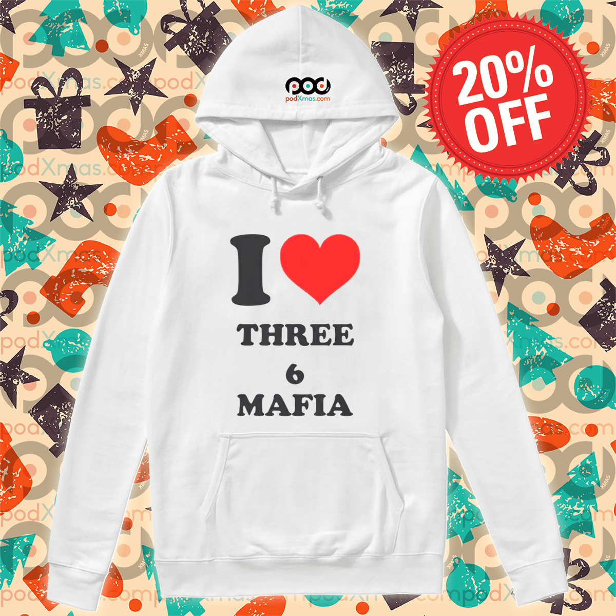 I Love Three 6 Mafia 2024 Shirt