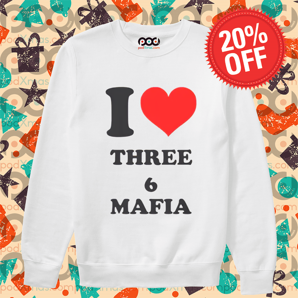 I Love Three 6 Mafia 2024 Shirt