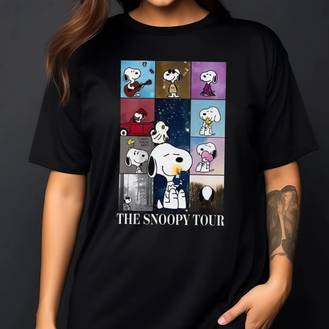 The Snoopy Tour The Eras Tour 2024 Shirt