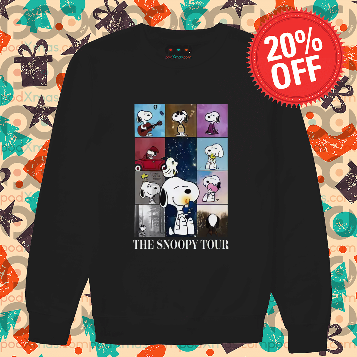 The Snoopy Tour The Eras Tour 2024 Shirt