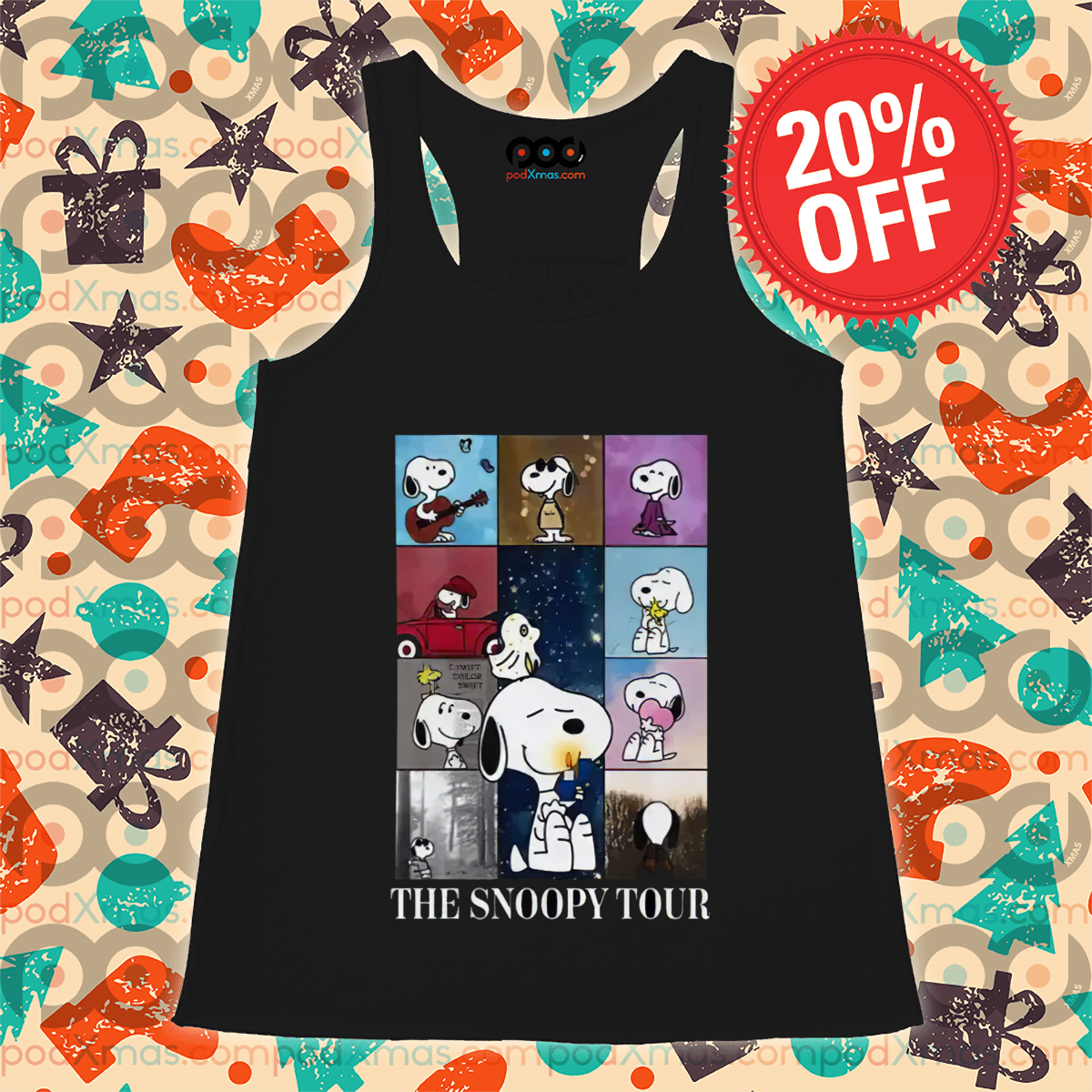 The Snoopy Tour The Eras Tour 2024 Shirt