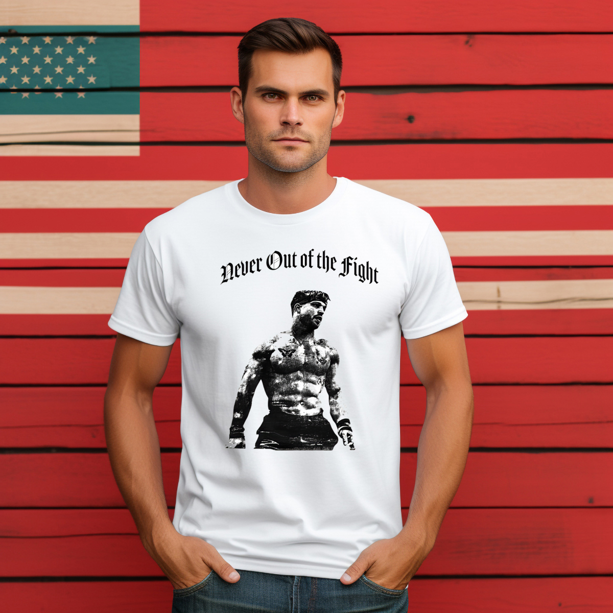 William Carter Never Out Of The Fight Boxing Shirt
