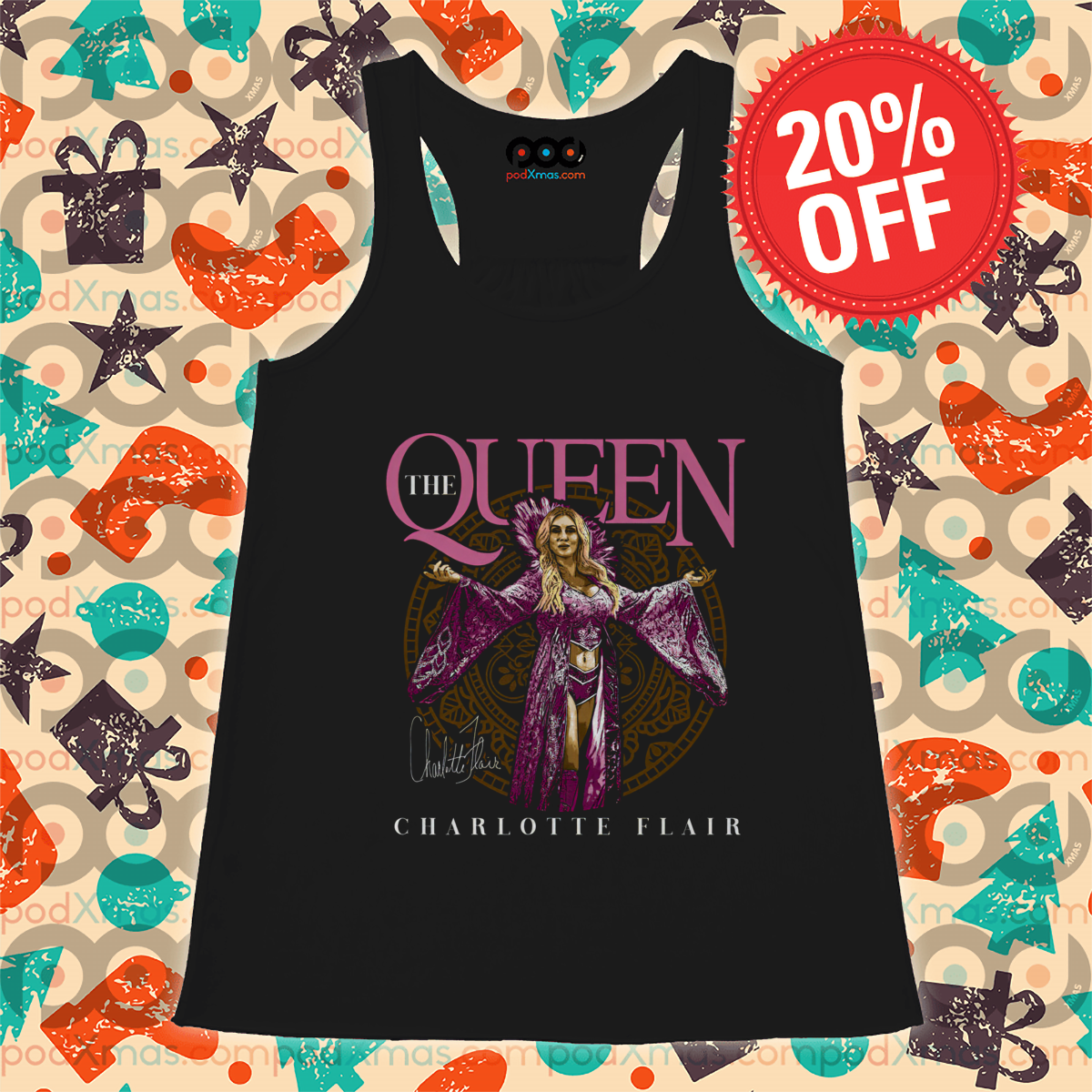 Charlotte Flair The Queen Signature 2024 Shirt