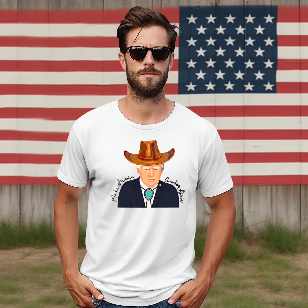Donald Trump Make America Cowboy Again Shirt