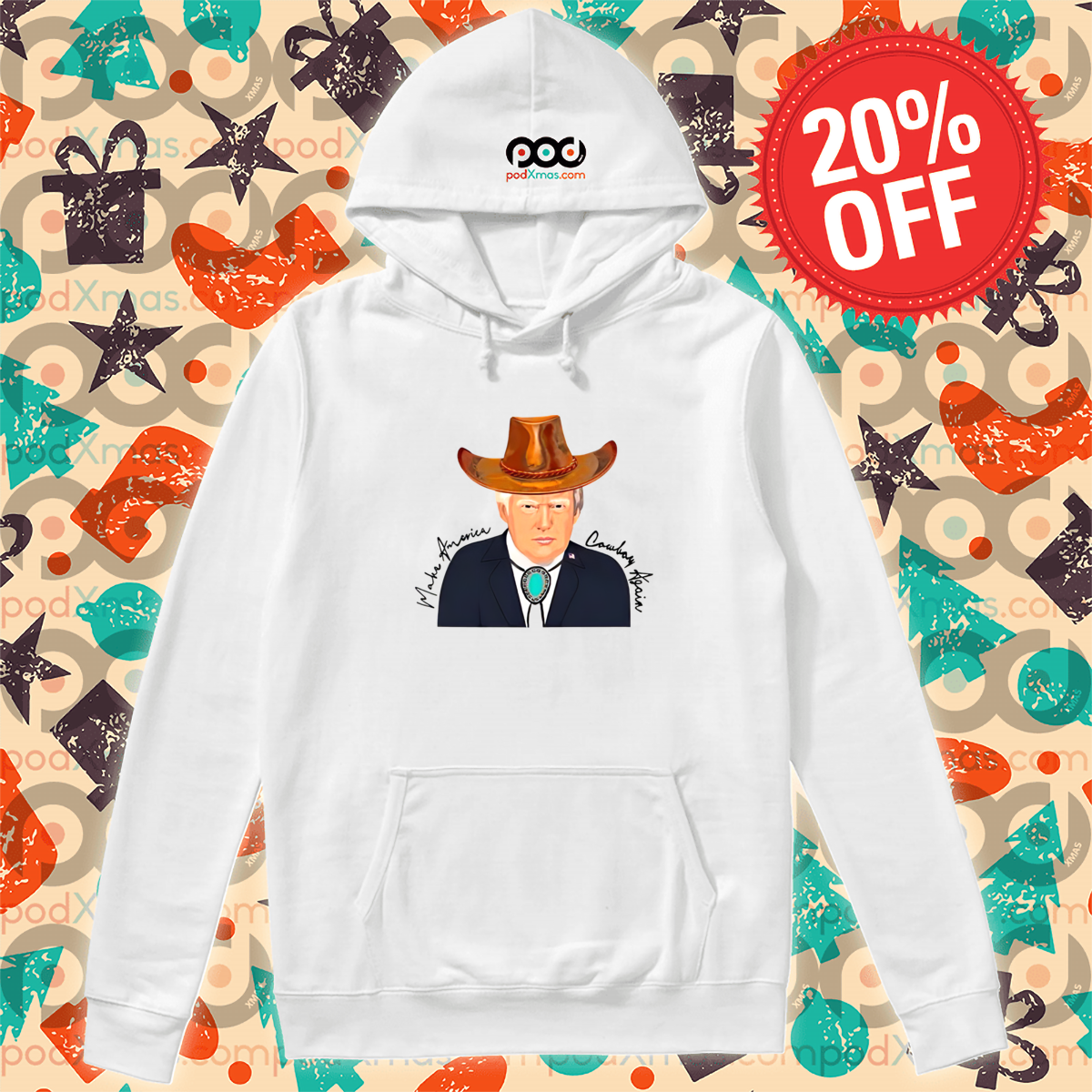 Donald Trump Make America Cowboy Again Shirt