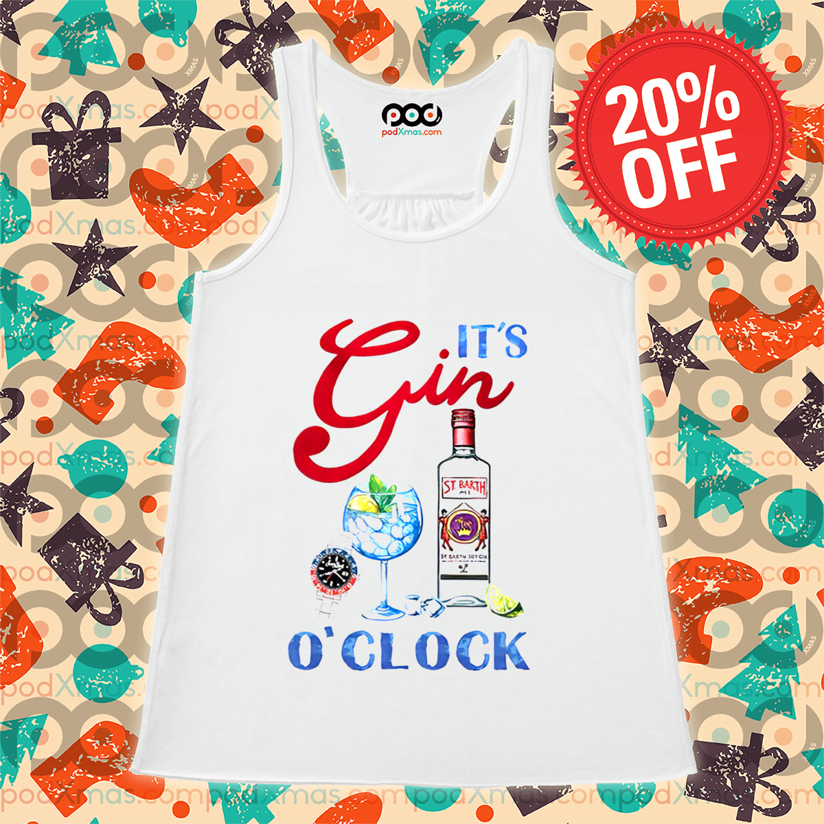 It's Gin O'clock 2024 Shirt