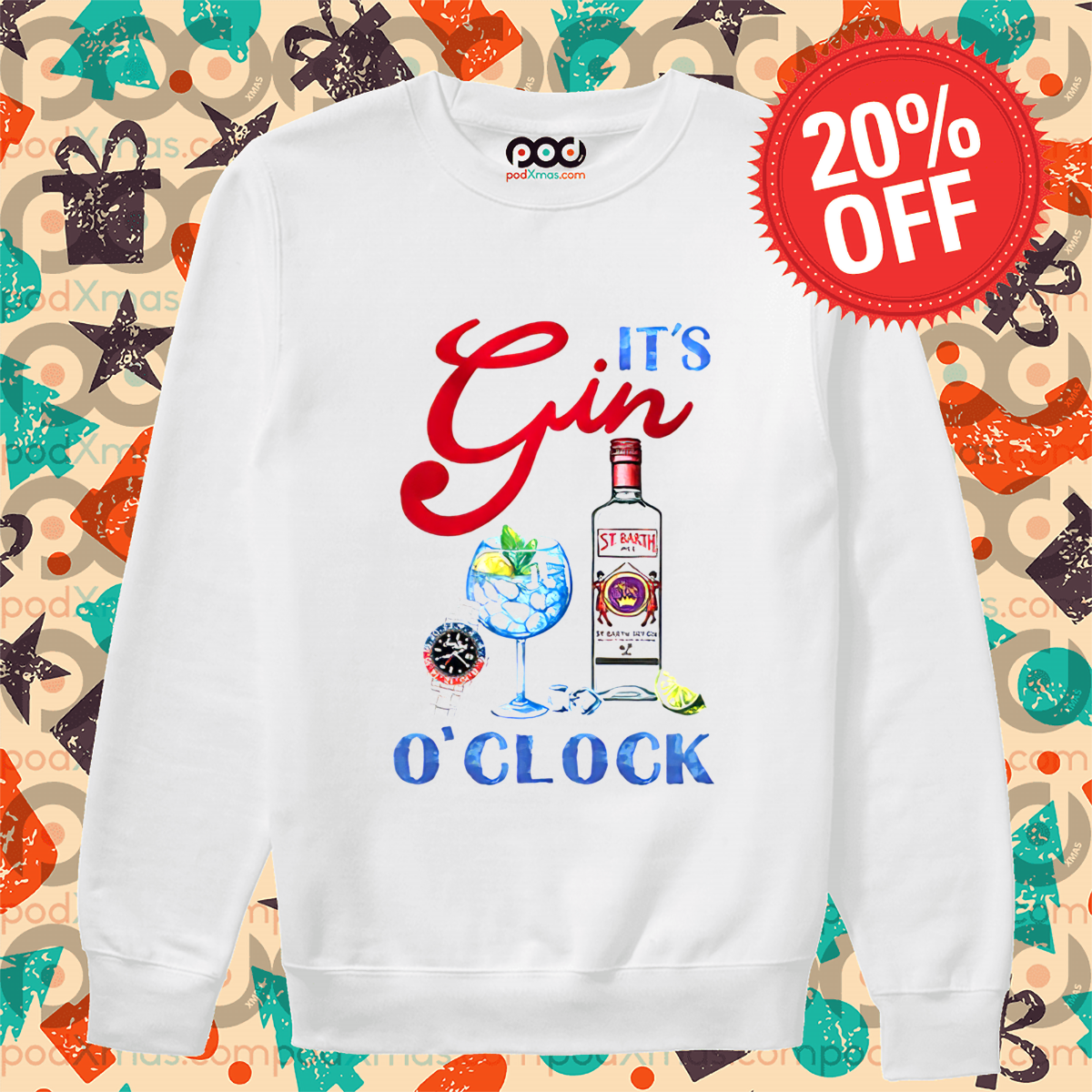 It's Gin O'clock 2024 Shirt