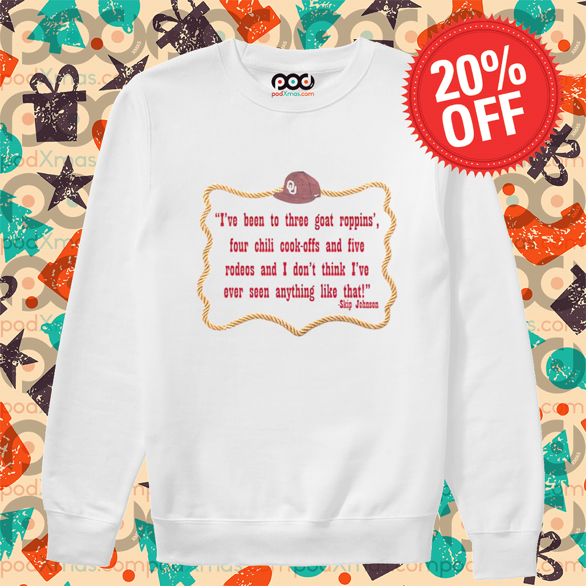 I've Been To Three Goat Roppins Four Chili Cook-Offs Shirt