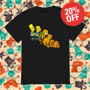 Bart Simpson Evolution Garfield 2024 Shirt