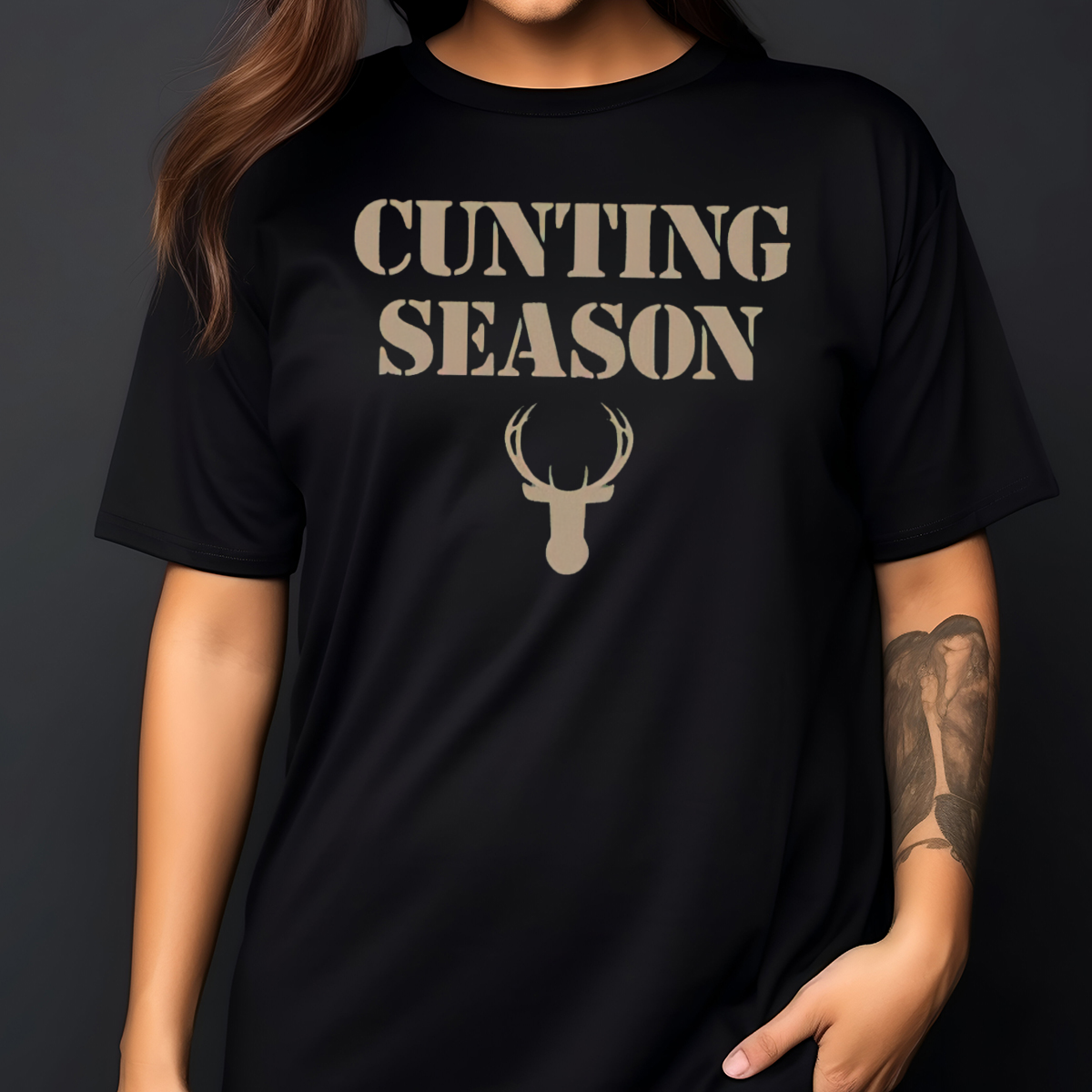 Cunting Season Deer Hunting Shirt