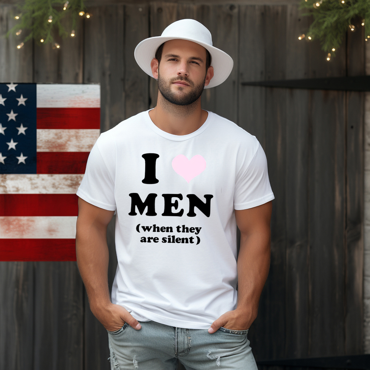 I Love Men When They Are Silent Shirt