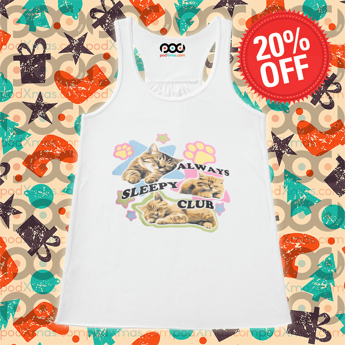 Sweet Kitty Always Sleep Club Shirt