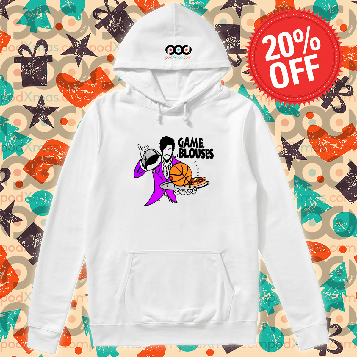 Waiter Basketball Game Blouses 2024 Shirt