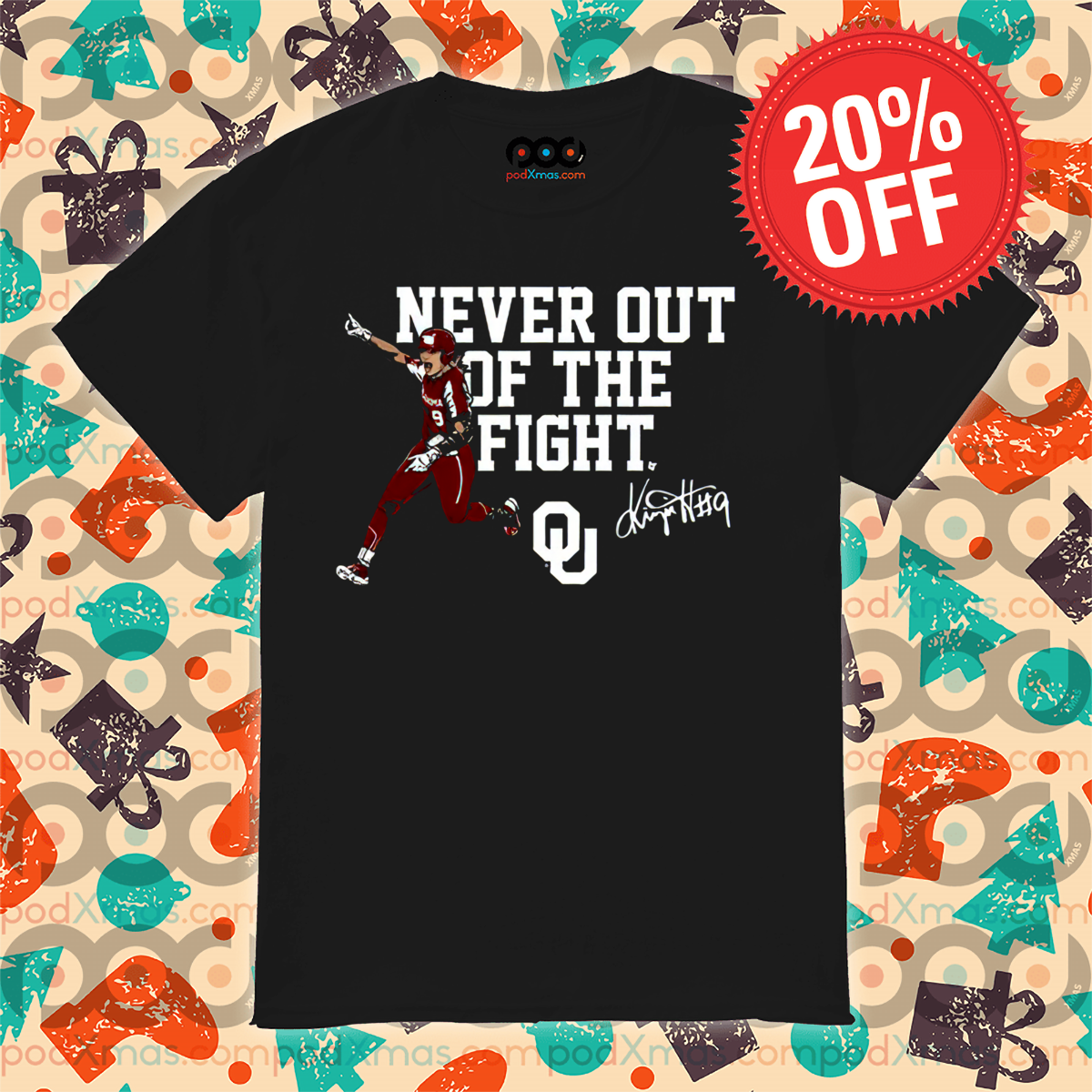 Never Out Of The Fight Signature 2024 Shirt