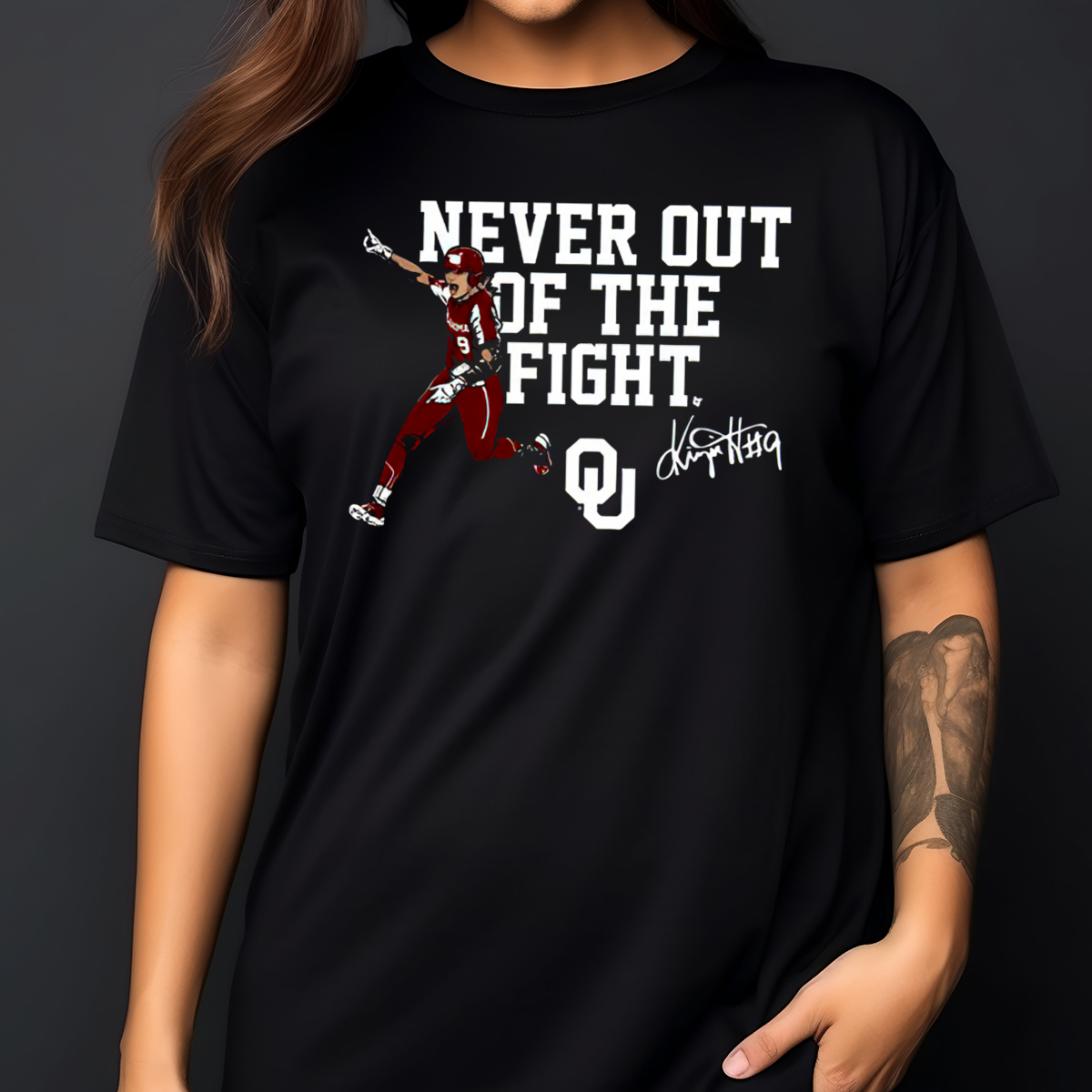 Never Out Of The Fight Signature 2024 Shirt