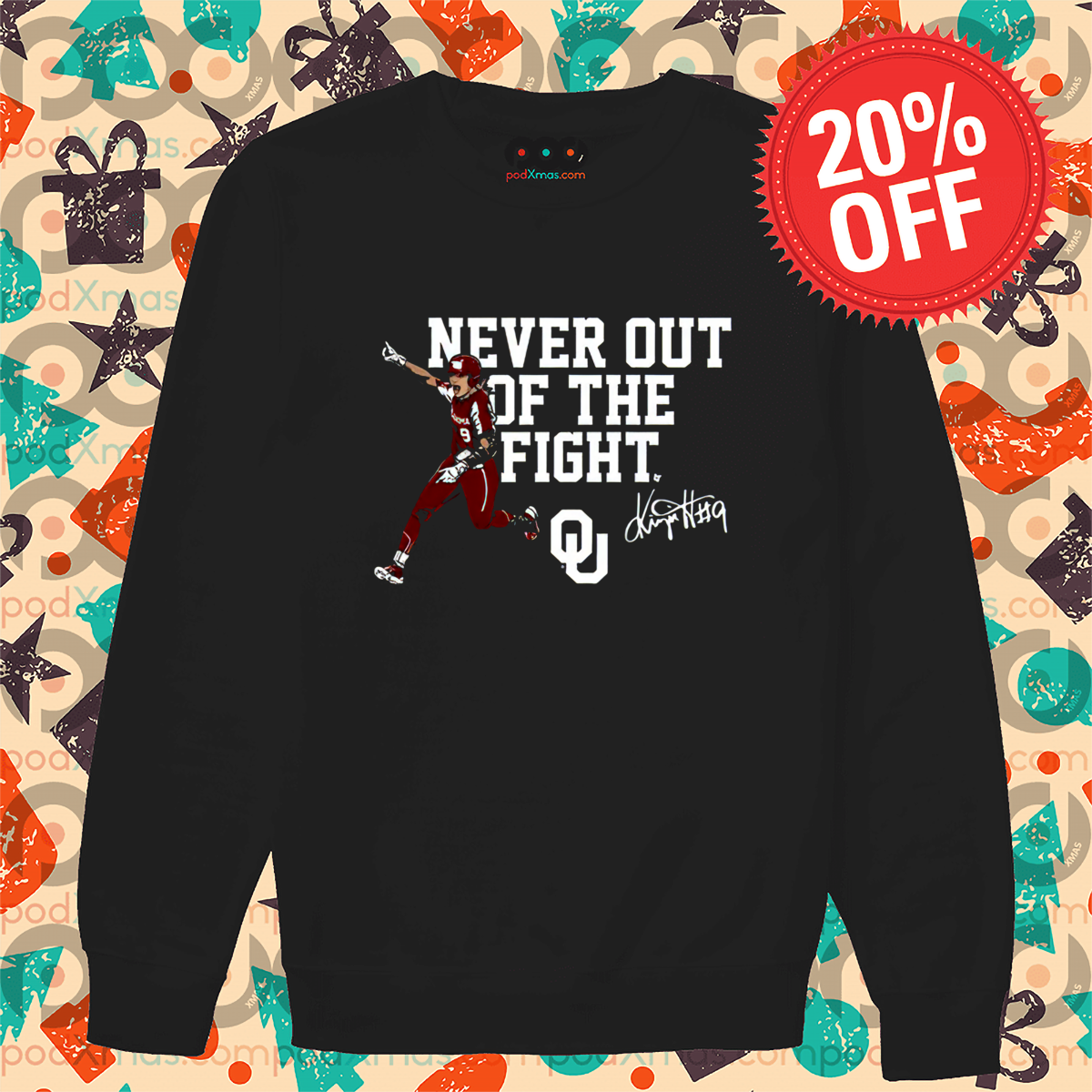 Never Out Of The Fight Signature 2024 Shirt
