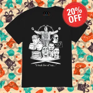 WWE It Took Five Of Em Shirt