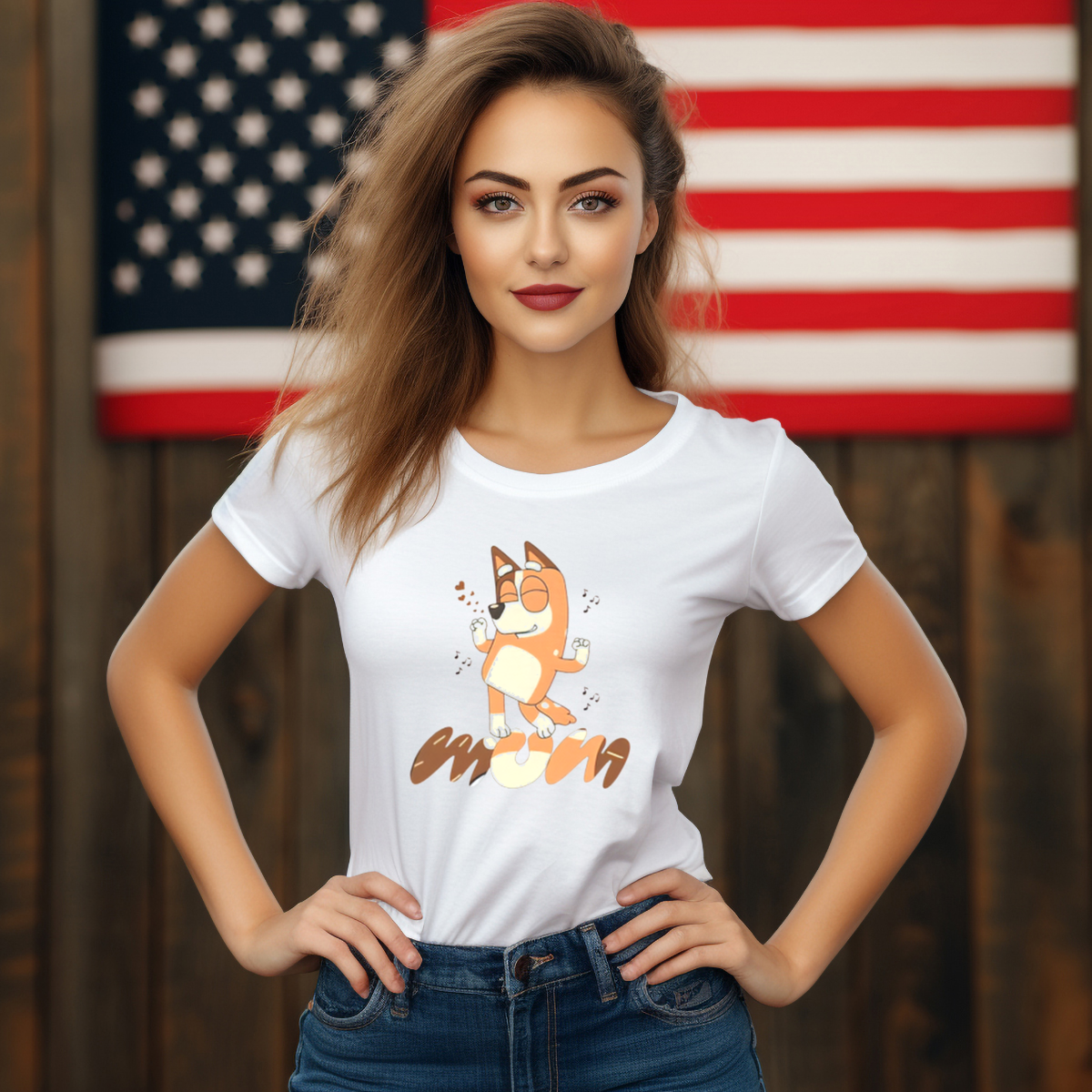 Bingo Chill Dancing Bluey Mum 2024 Shirt