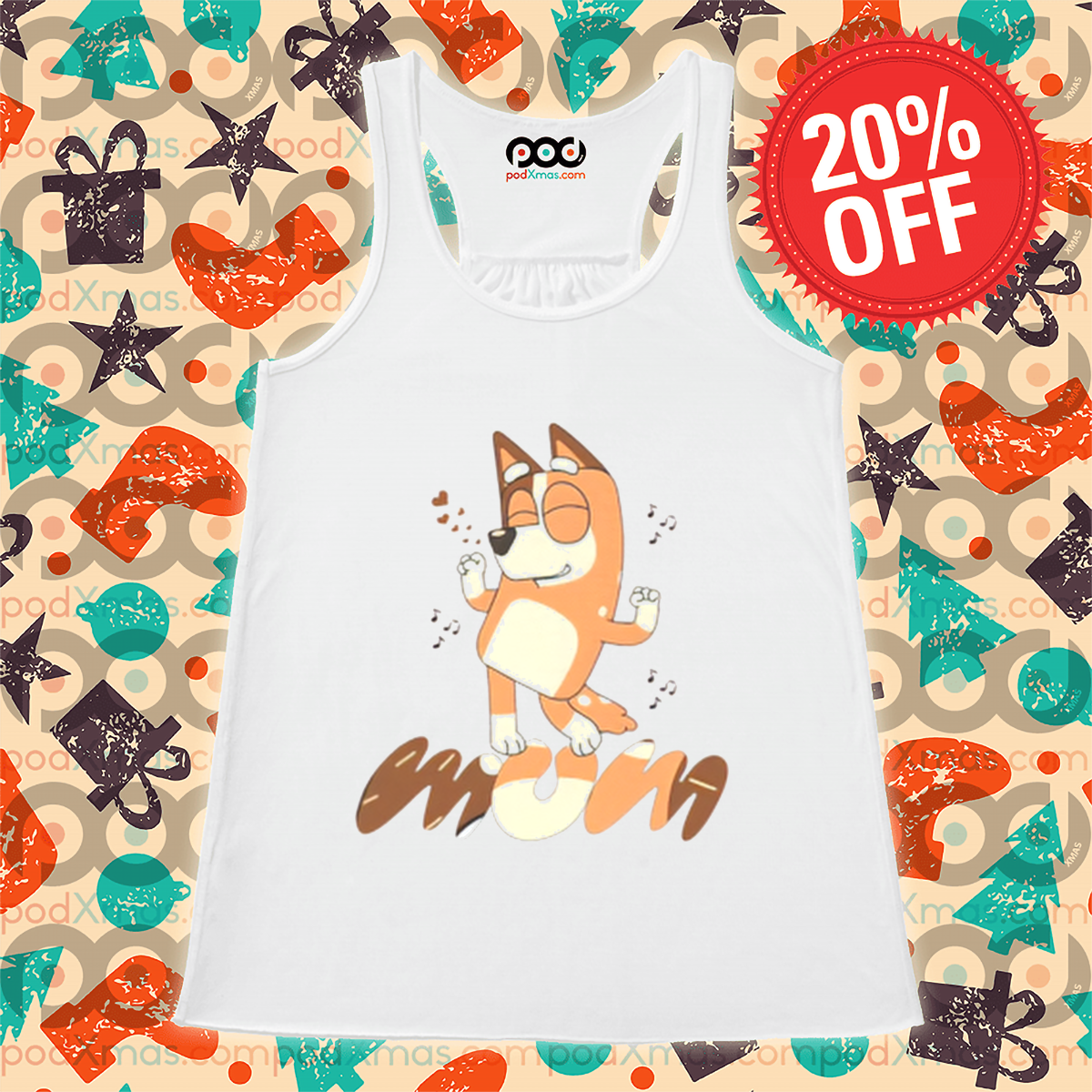 Bingo Chill Dancing Bluey Mum 2024 Shirt