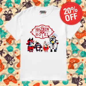 Bluey Hazbin Hotel 2024 Shirt