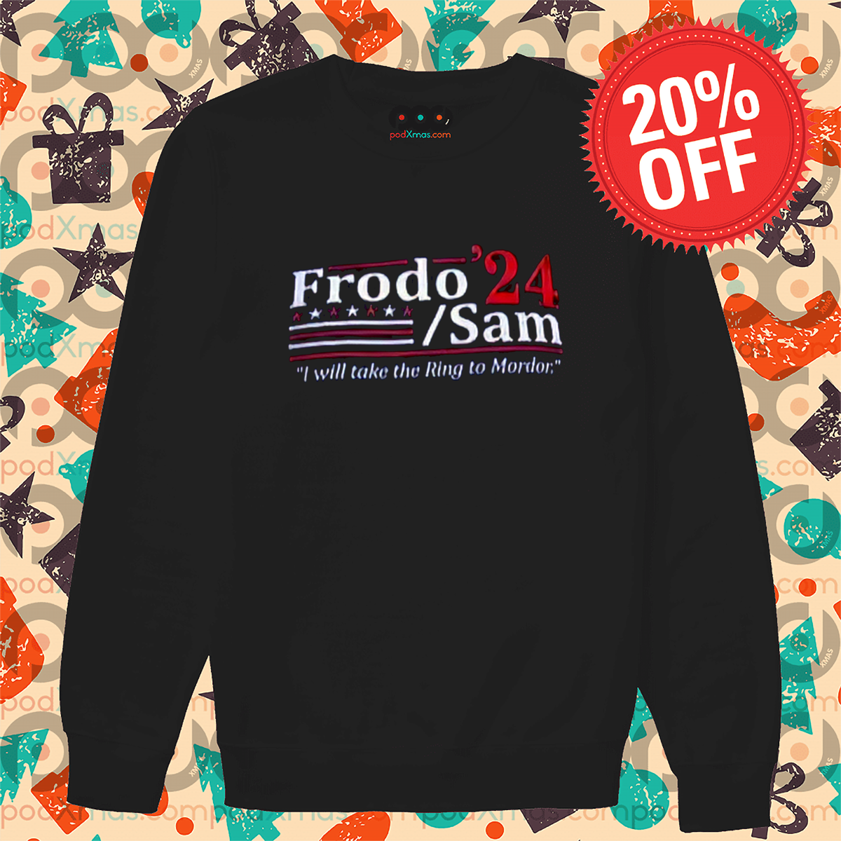 Frodo Sam 24 I Will Take The Ring To Mordor Shirt